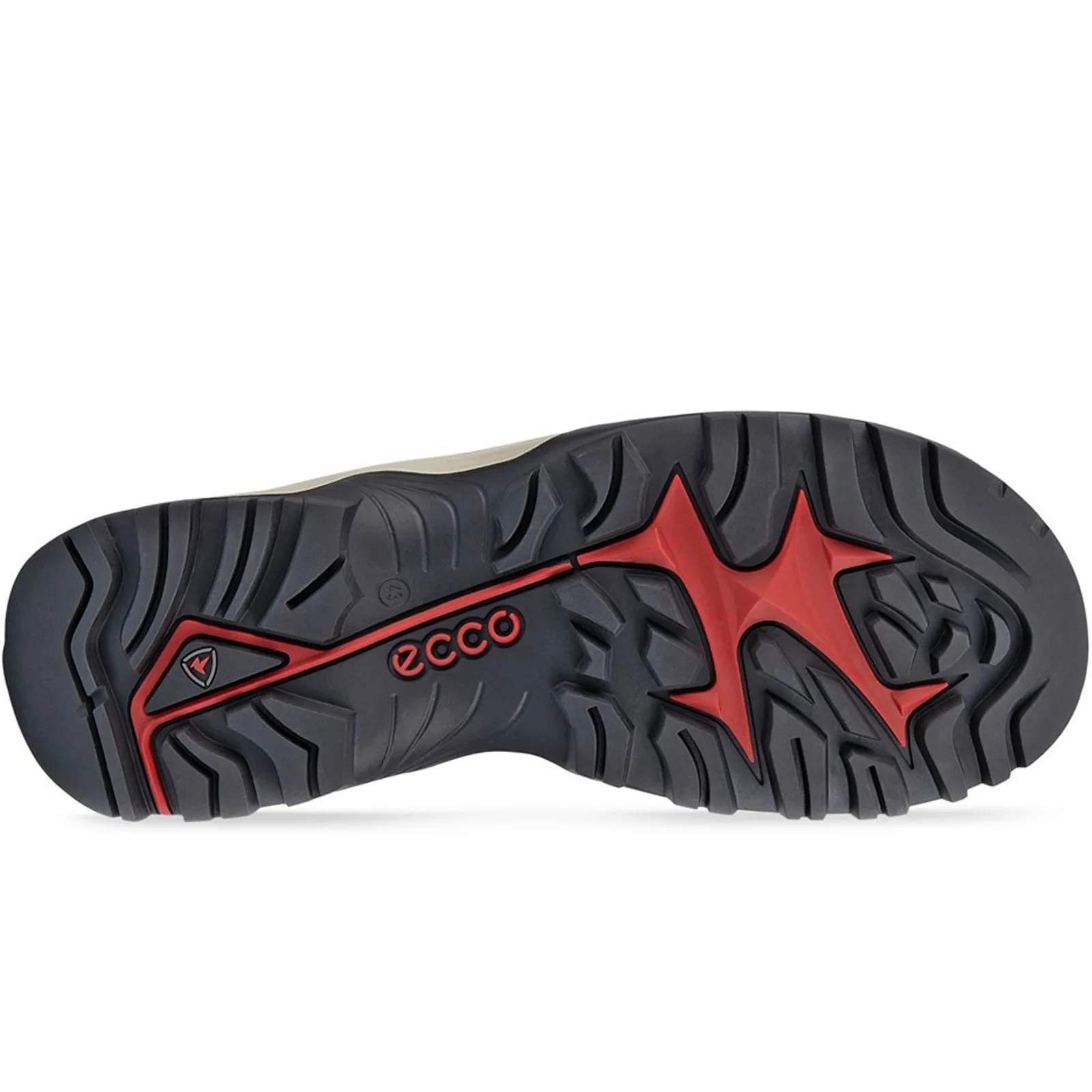ECCO Mens Offroad Leather Walking Shoes