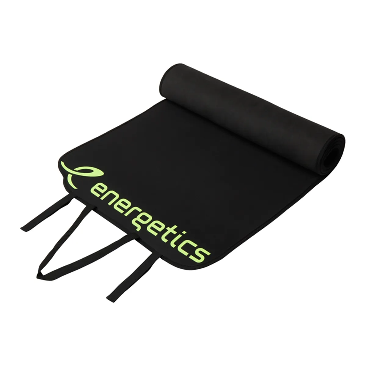 Energetics Fitness Fitness Mat For Unisex, Black & Yellow