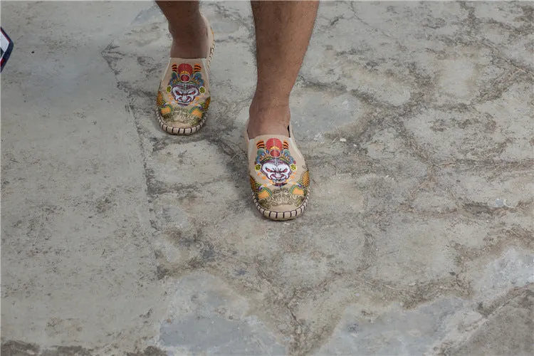 Ethnic style men's shoes