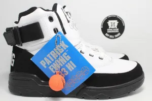 Ewing 33 Hi Top Black White Size 10 1EW90112-003