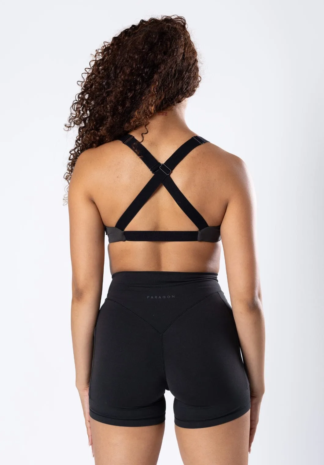 FeatherKnit Fast Track Bra Black