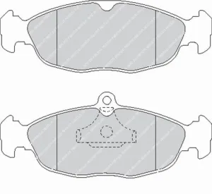 FERODO FCP732H DS2500 Brake pads