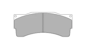 FERODO FRP3039H FRP3039H DS2500 Brake pads ALCON (PNF4495X501, PNF4495X505, TA 6  type) /AP RACING CP6230
