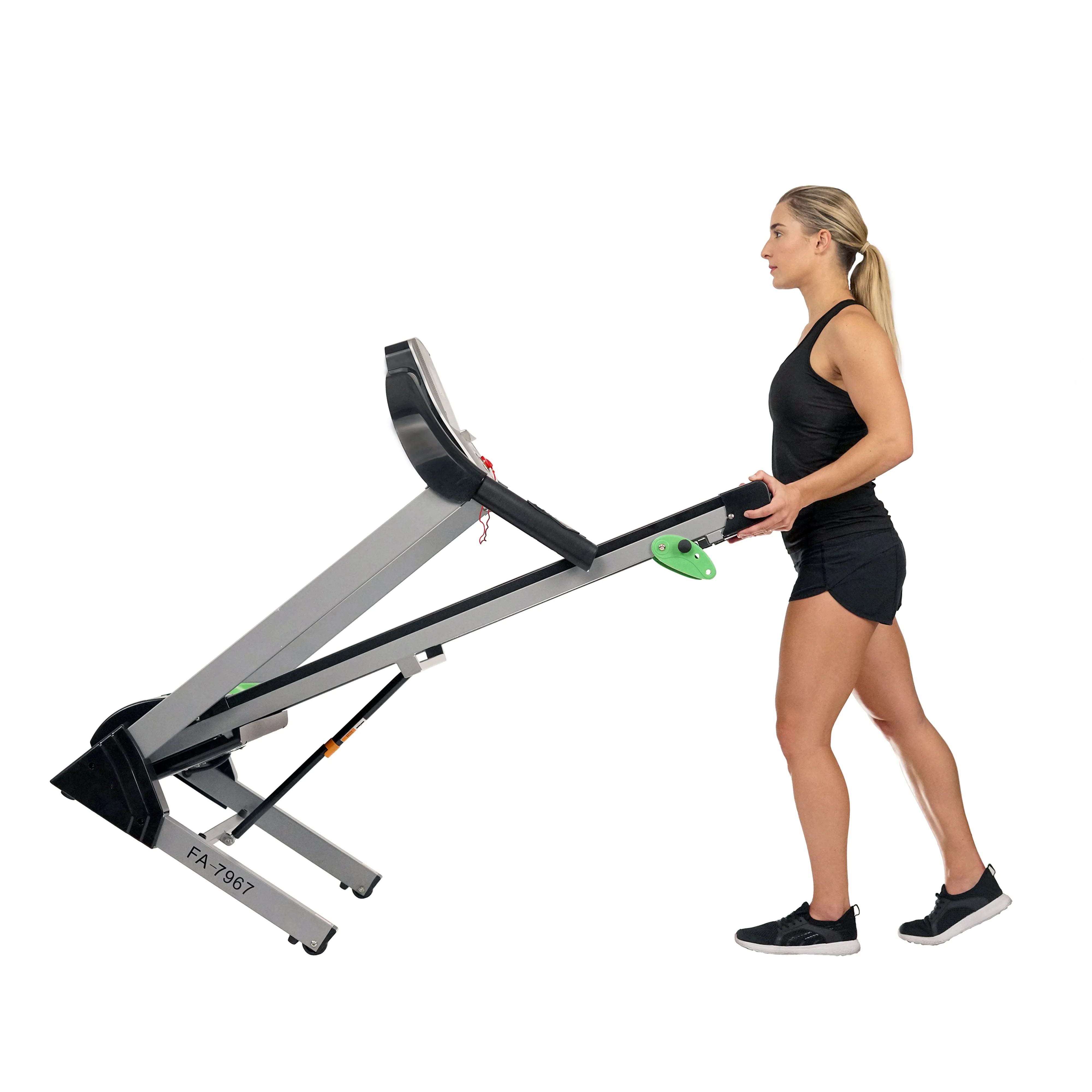 Fitness Avenue Manual Incline Treadmill with Bluetooth, Speakers