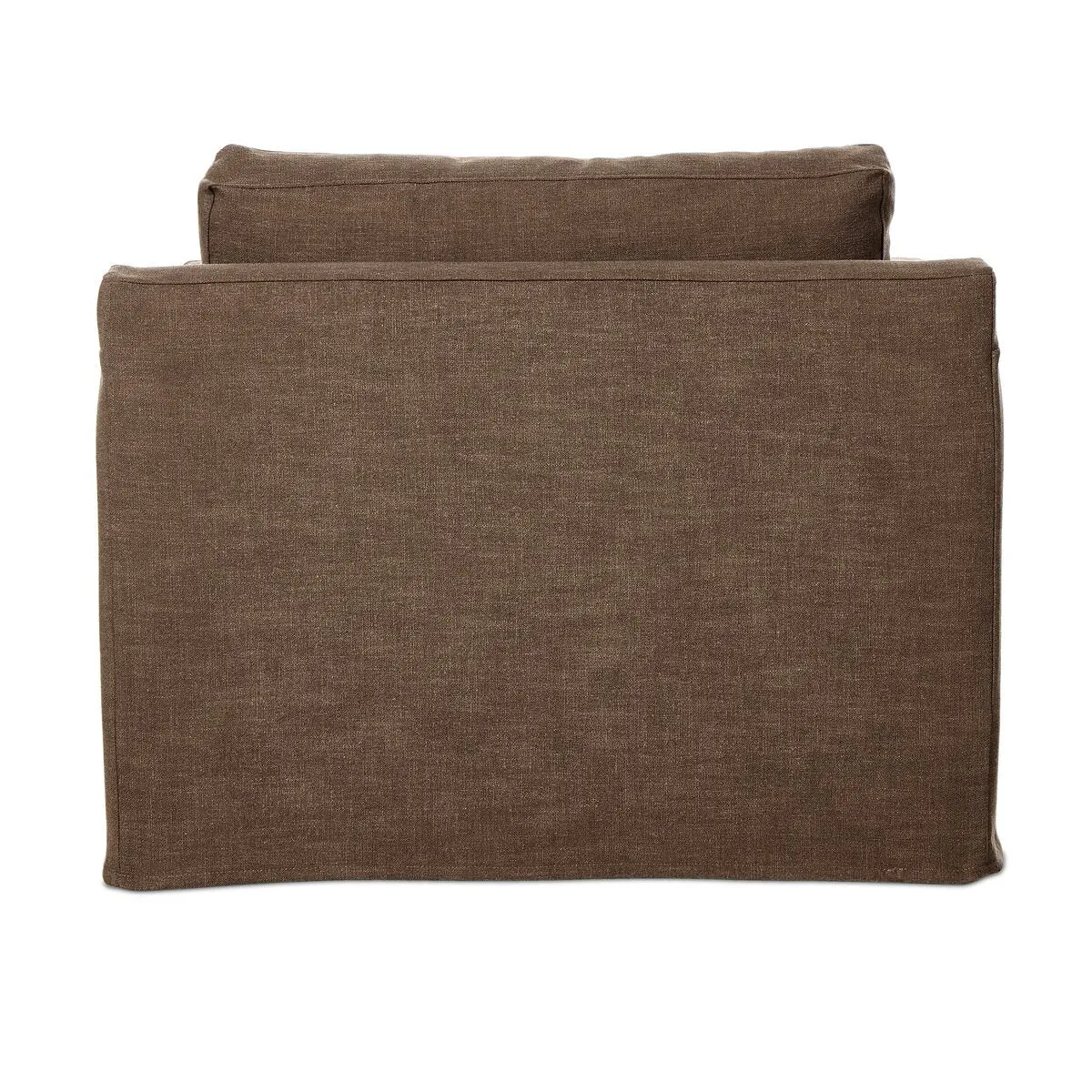 Four Hands Hampton Slipcover Swivel Chair in Antwerp Cafe
