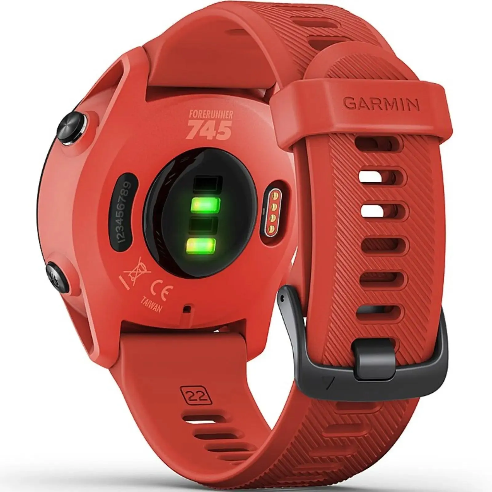 Garmin Forerunner 745 GPS Running Watch Magma Red