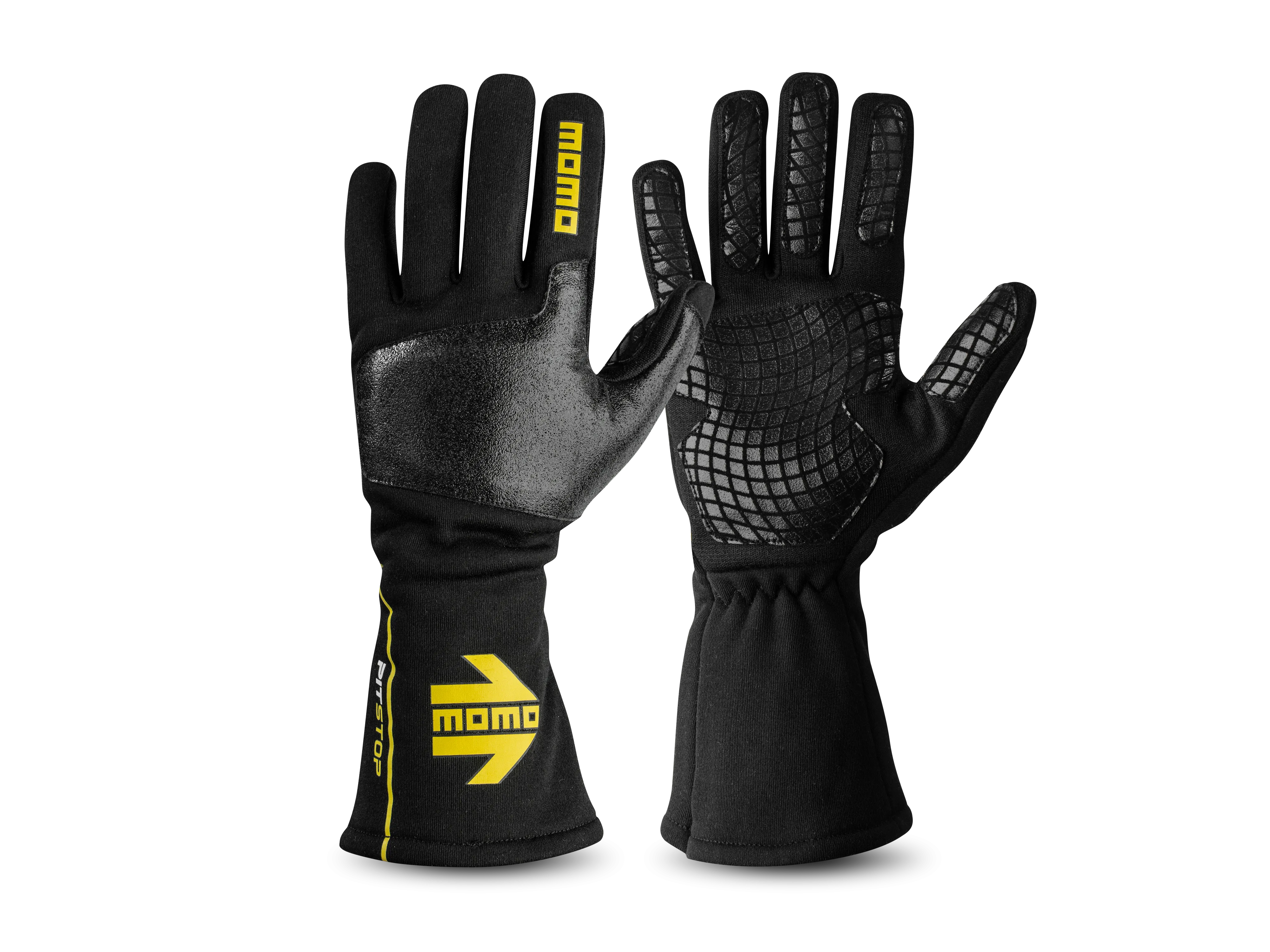 GLOVES MECH. PIT STOP BLACK S/9