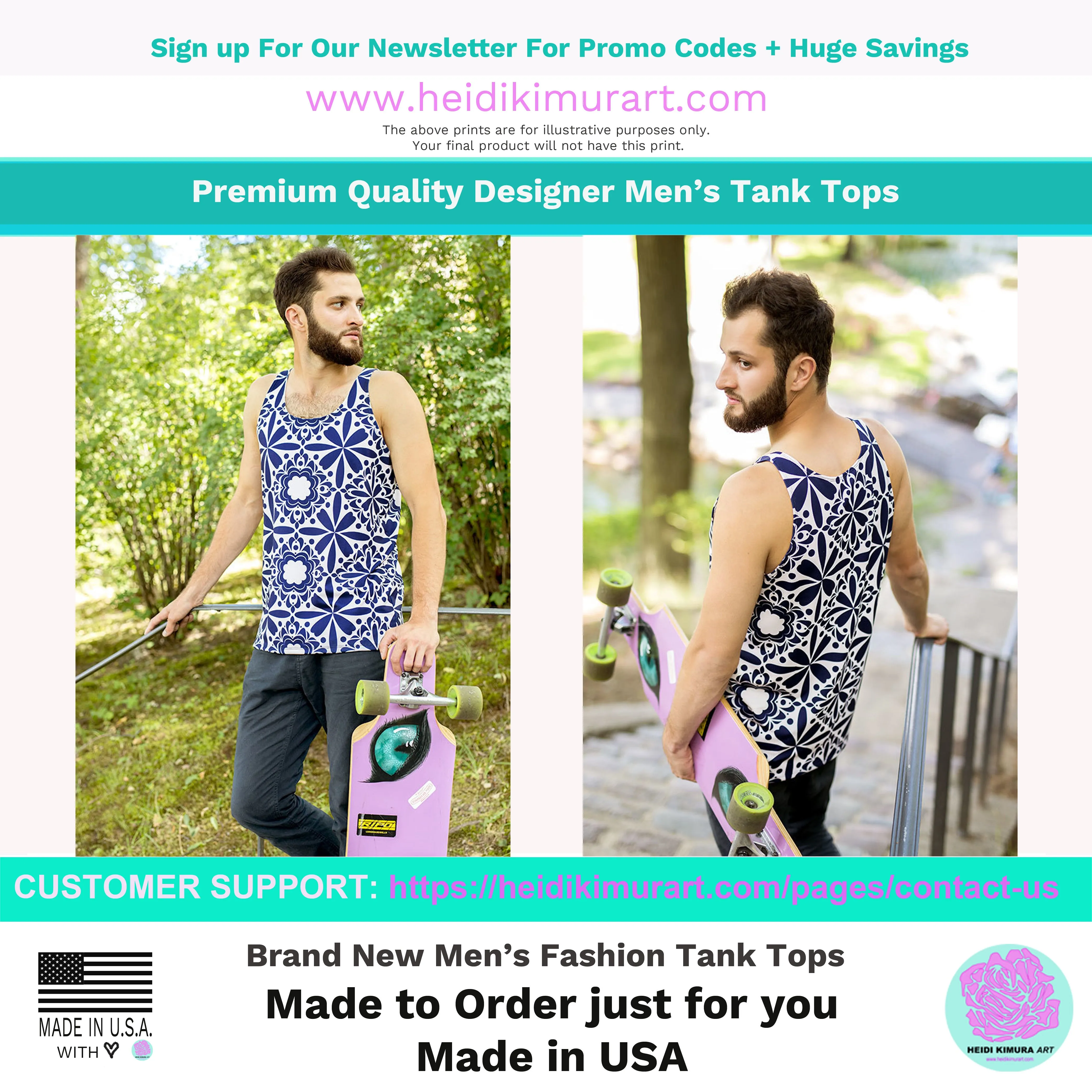 Gray Leopard Men's Tank Top, Animal Print Mens Womens Unisex Workout Top- Made in USA