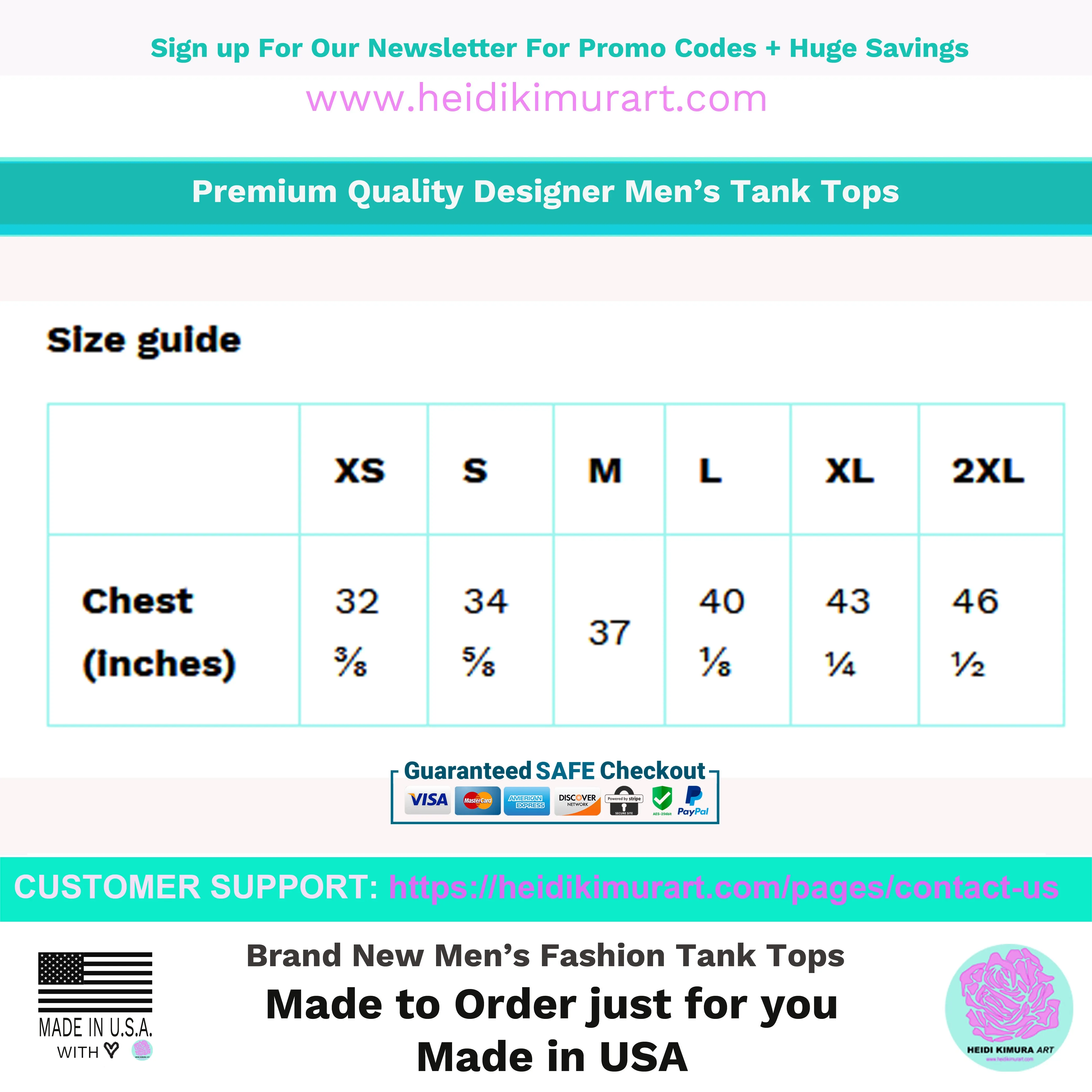 Gray Leopard Men's Tank Top, Animal Print Mens Womens Unisex Workout Top- Made in USA