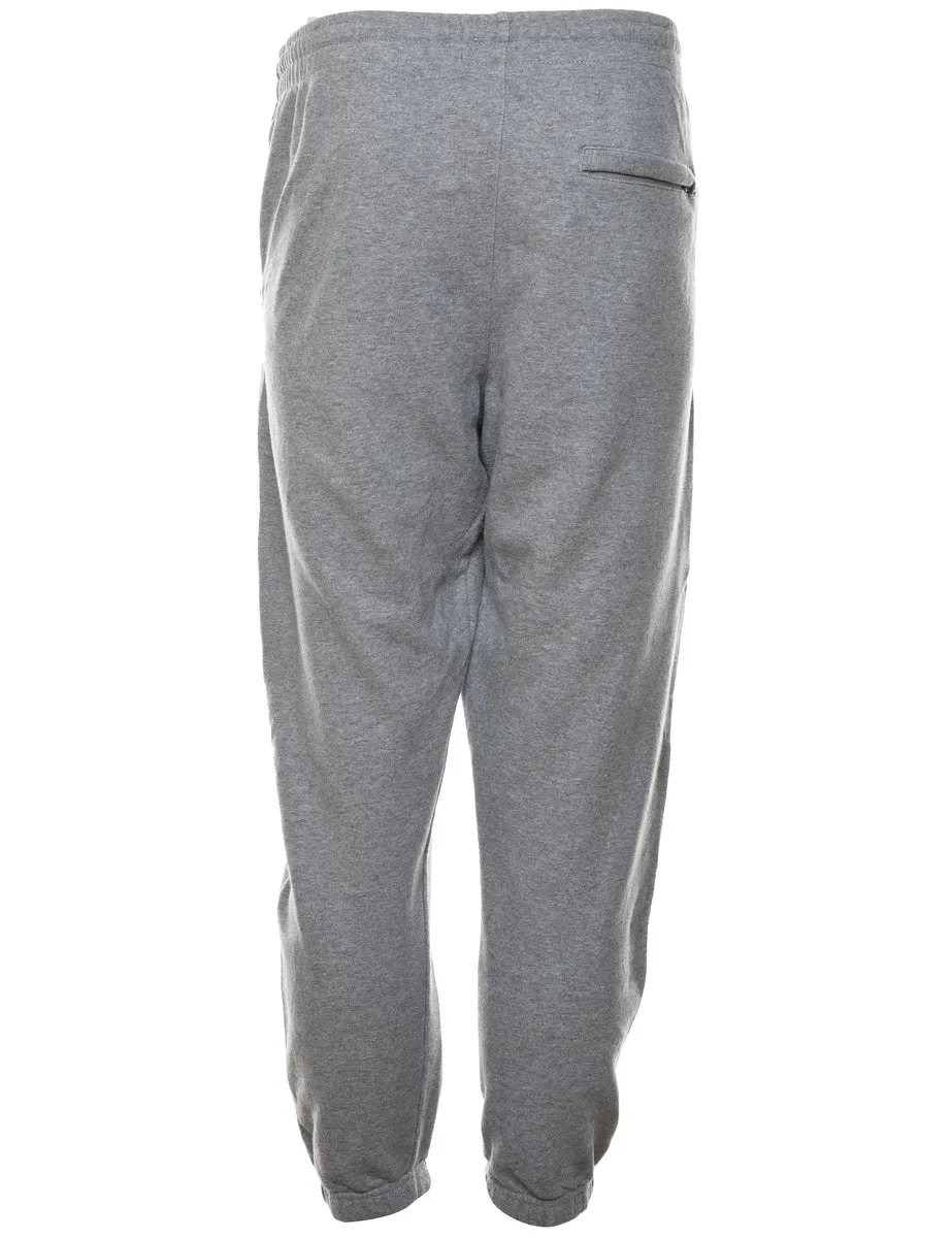 Grey Y2K Playboy Jogging Bottoms - W36 L28