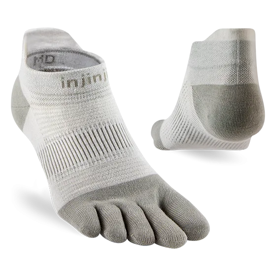 Injinji RUN Lightweight No-Show Running Socks