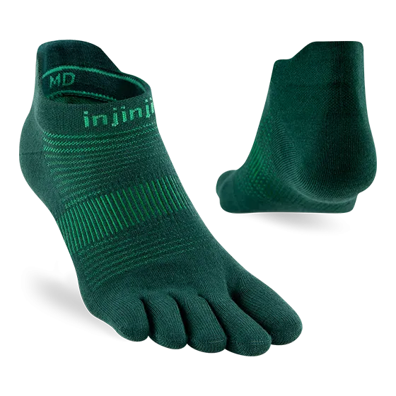 Injinji RUN Lightweight No-Show Running Socks