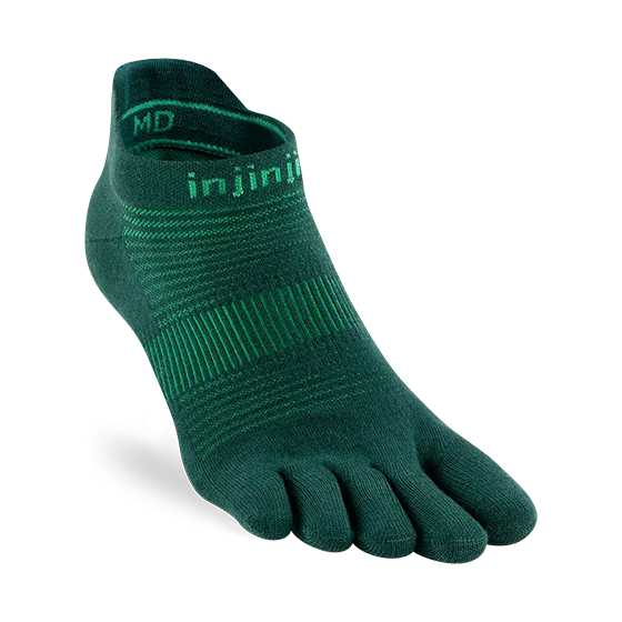 Injinji RUN Lightweight No-Show Running Socks