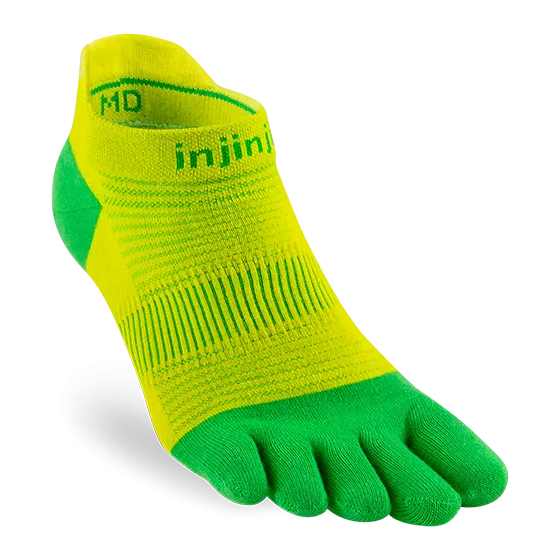 Injinji RUN Lightweight No-Show Running Socks
