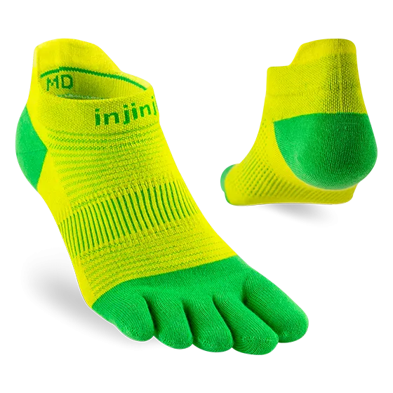 Injinji RUN Lightweight No-Show Running Socks