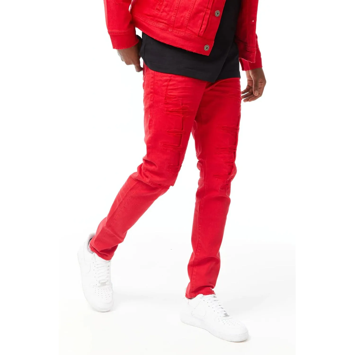 Jordan Craig Men's Sean Tribeca Twill Pants Red