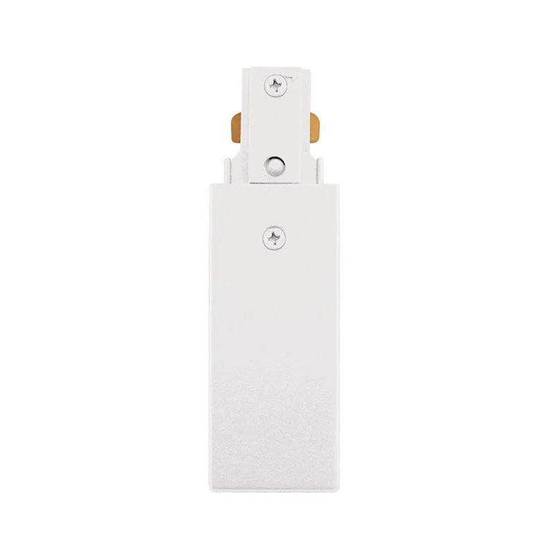 Juno R38RP Trac-Lites Reverse Polarity Live End Feed Connector