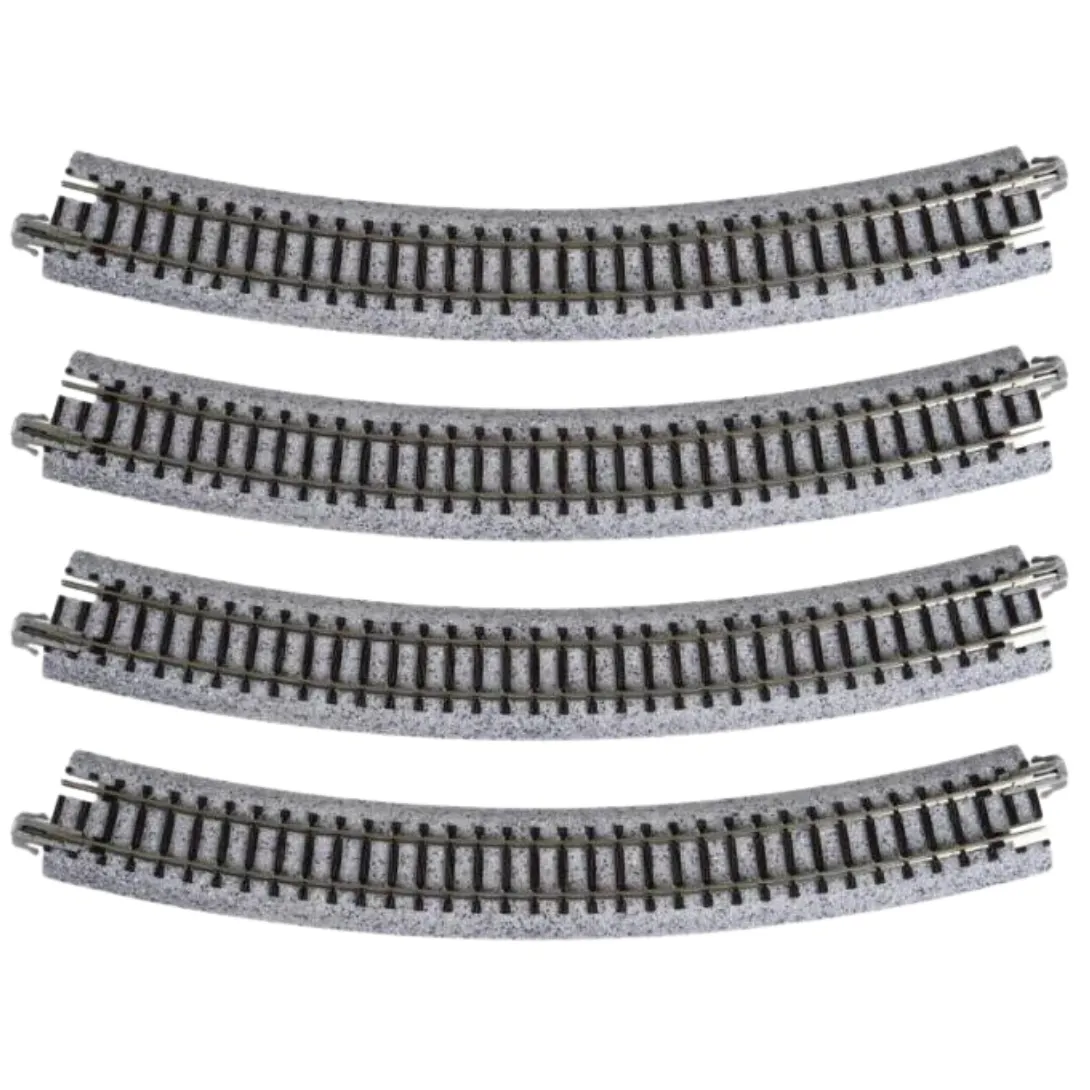 KATO - 20-130 - Curved Track (348mm Radius x 4) 30 Degree - N Gauge