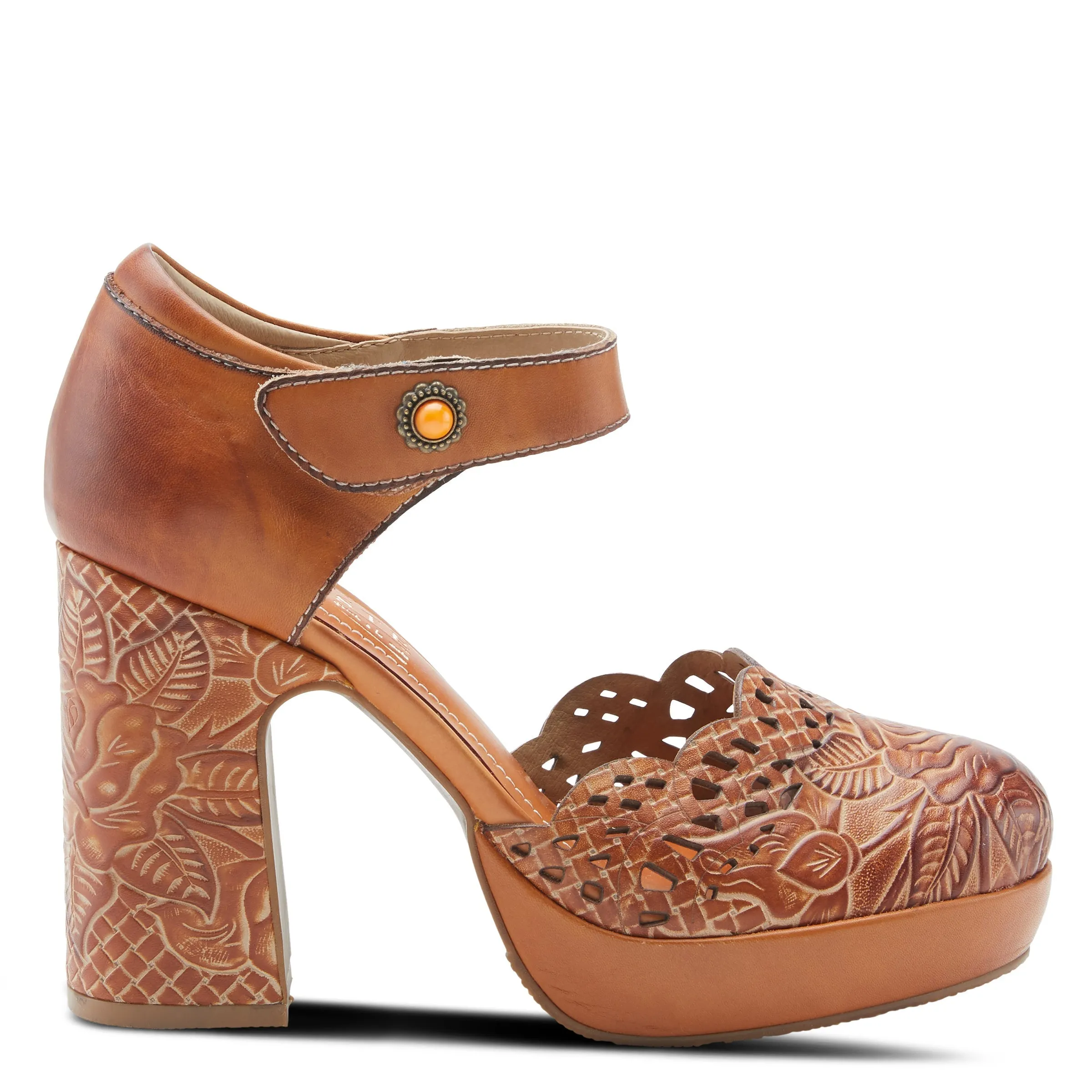 L'Artiste Debbihary Women's Leather Mary Jane Shoes