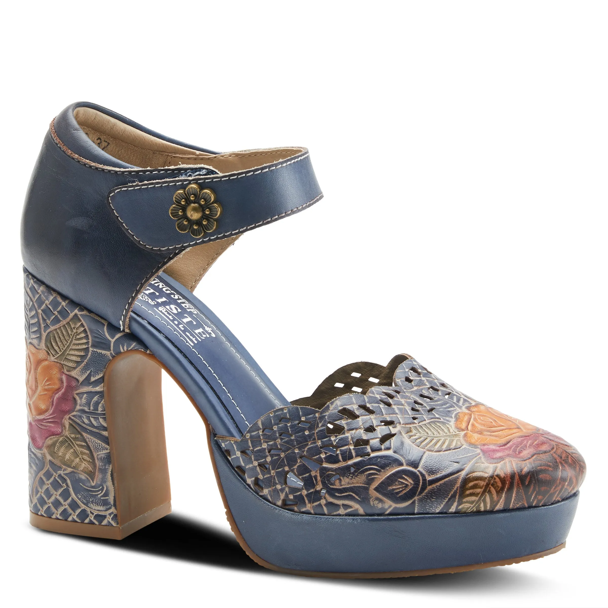 L'Artiste Debbihary Women's Leather Mary Jane Shoes