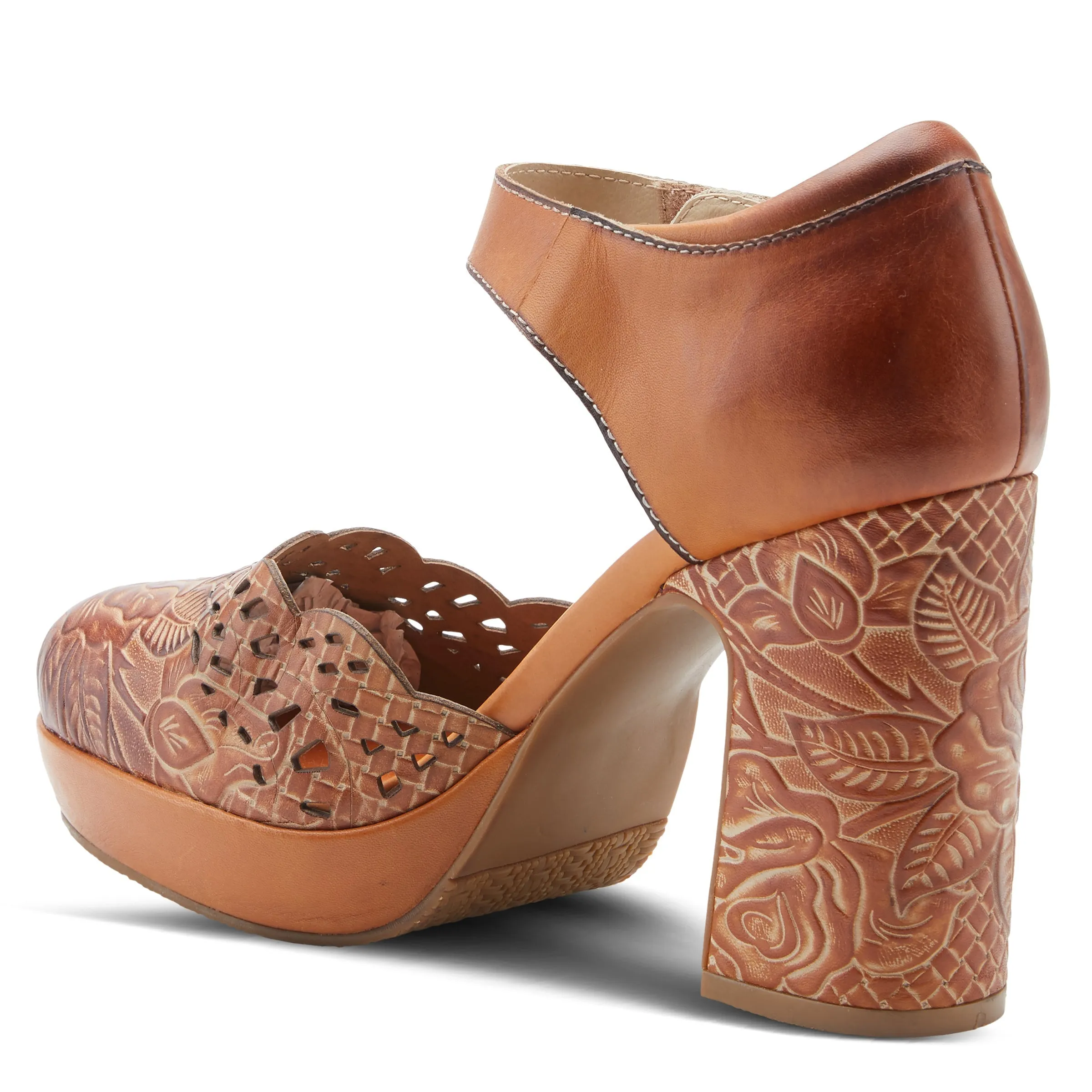L'Artiste Debbihary Women's Leather Mary Jane Shoes