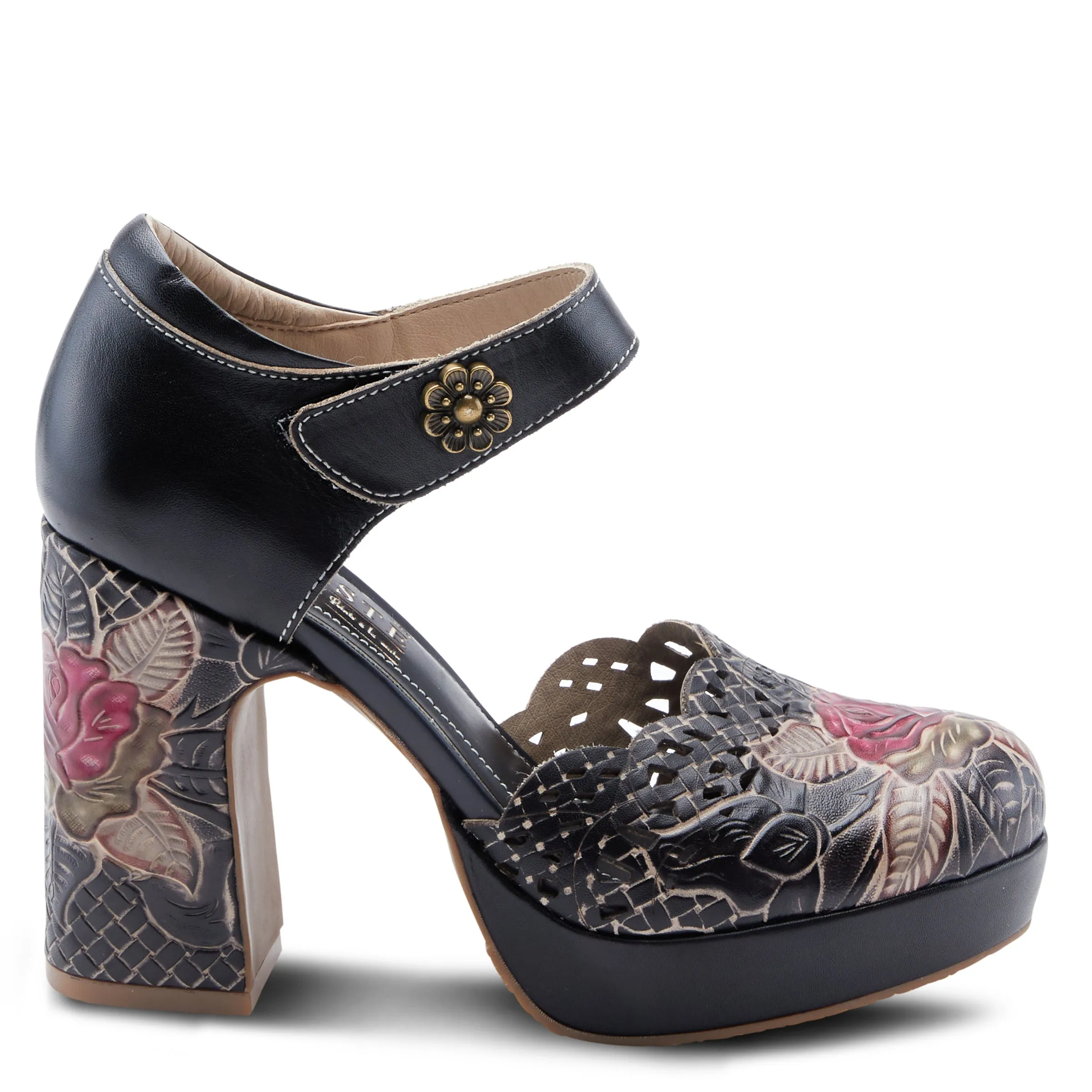 L'Artiste Debbihary Women's Leather Mary Jane Shoes