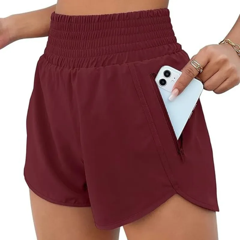 Lightweight Athletic Shorts – Quick-Dry With Zipper Pocket