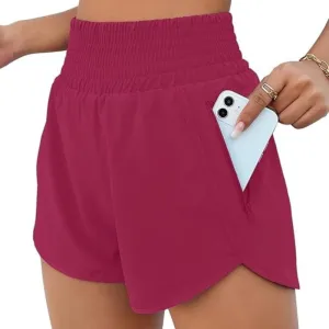 Lightweight Athletic Shorts – Quick-Dry With Zipper Pocket