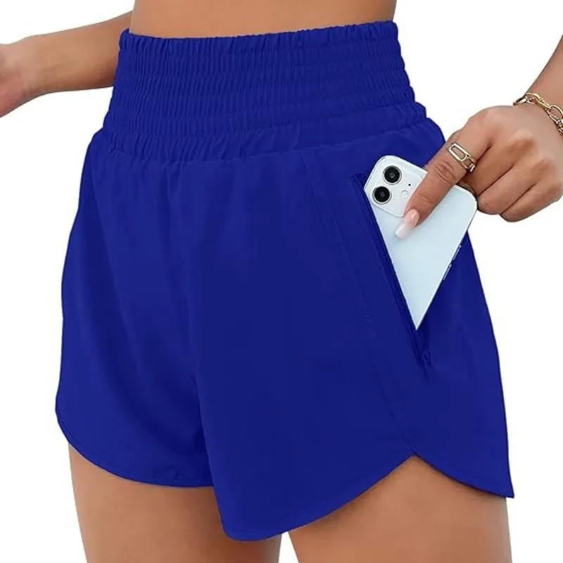 Lightweight Athletic Shorts – Quick-Dry With Zipper Pocket
