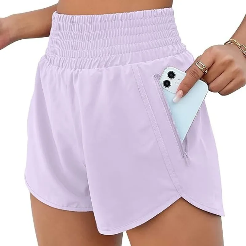 Lightweight Athletic Shorts – Quick-Dry With Zipper Pocket
