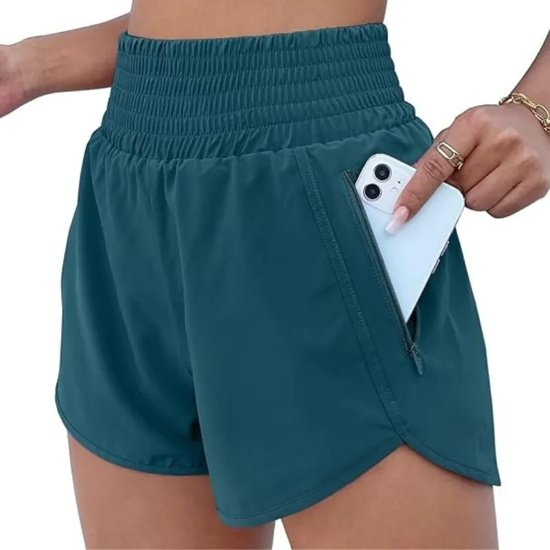 Lightweight Athletic Shorts – Quick-Dry With Zipper Pocket