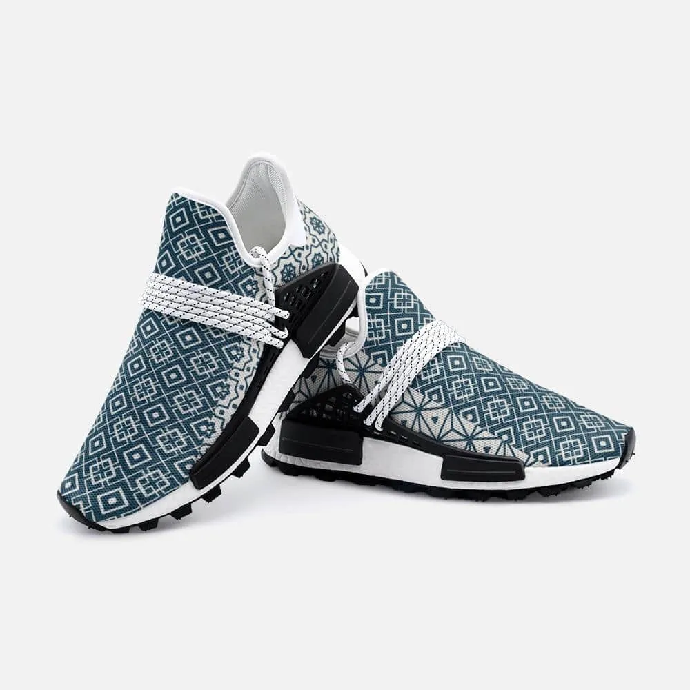 Linear arabic pattern Unisex Lightweight Custom shoes