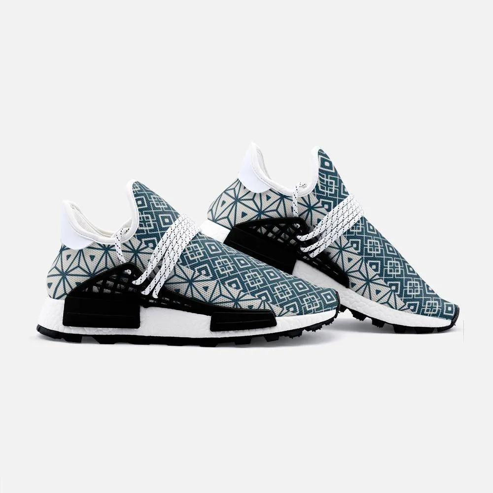 Linear arabic pattern Unisex Lightweight Custom shoes