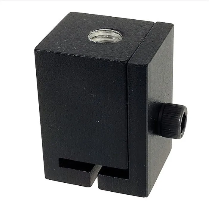 M140-THR-HNGR-.375B 3/8" Threaded Rod Track Hanger Black