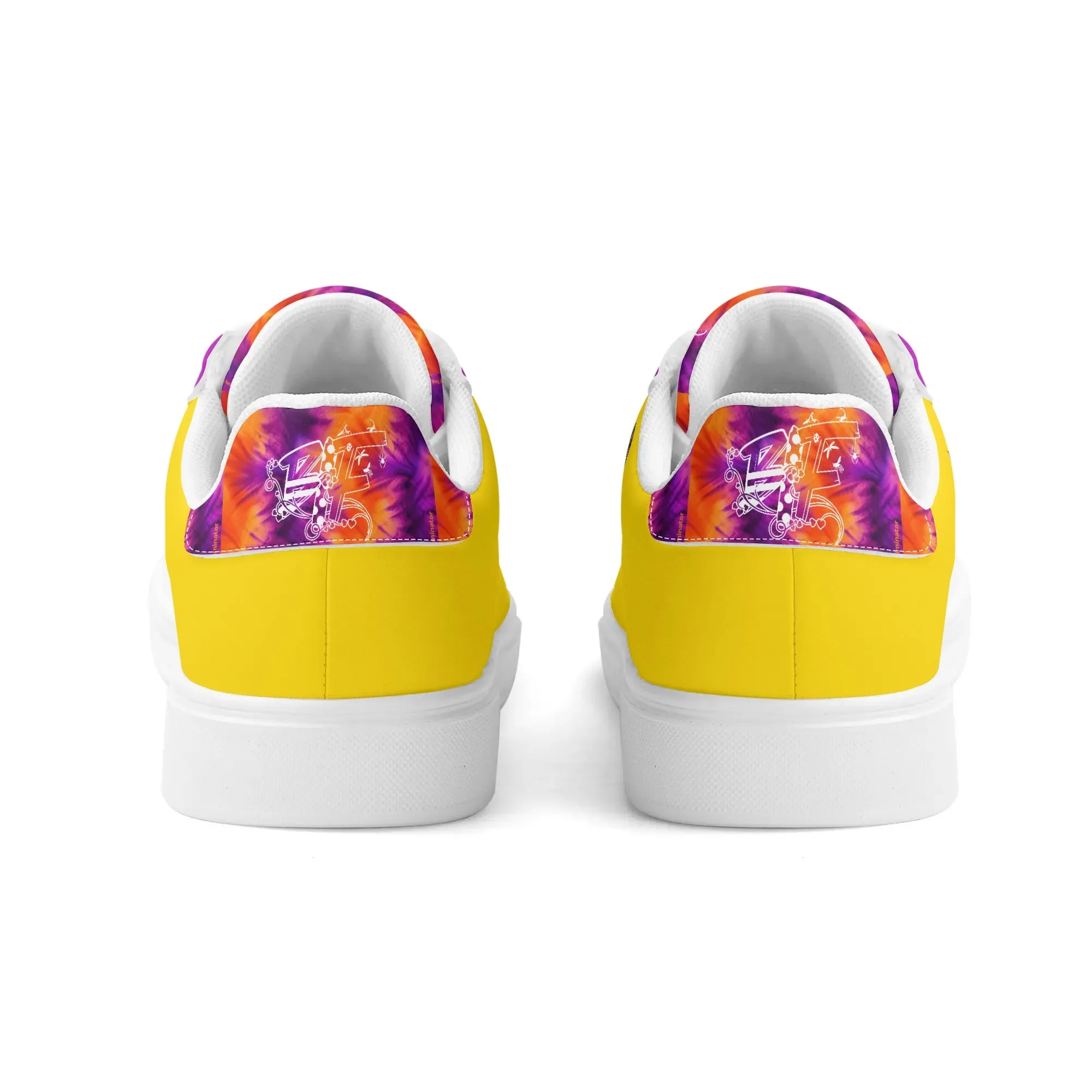 Manne The Spyder Adult Lightweight Brand Low Top Leather Skateboard Shoes WIth Personalized Logo /Name