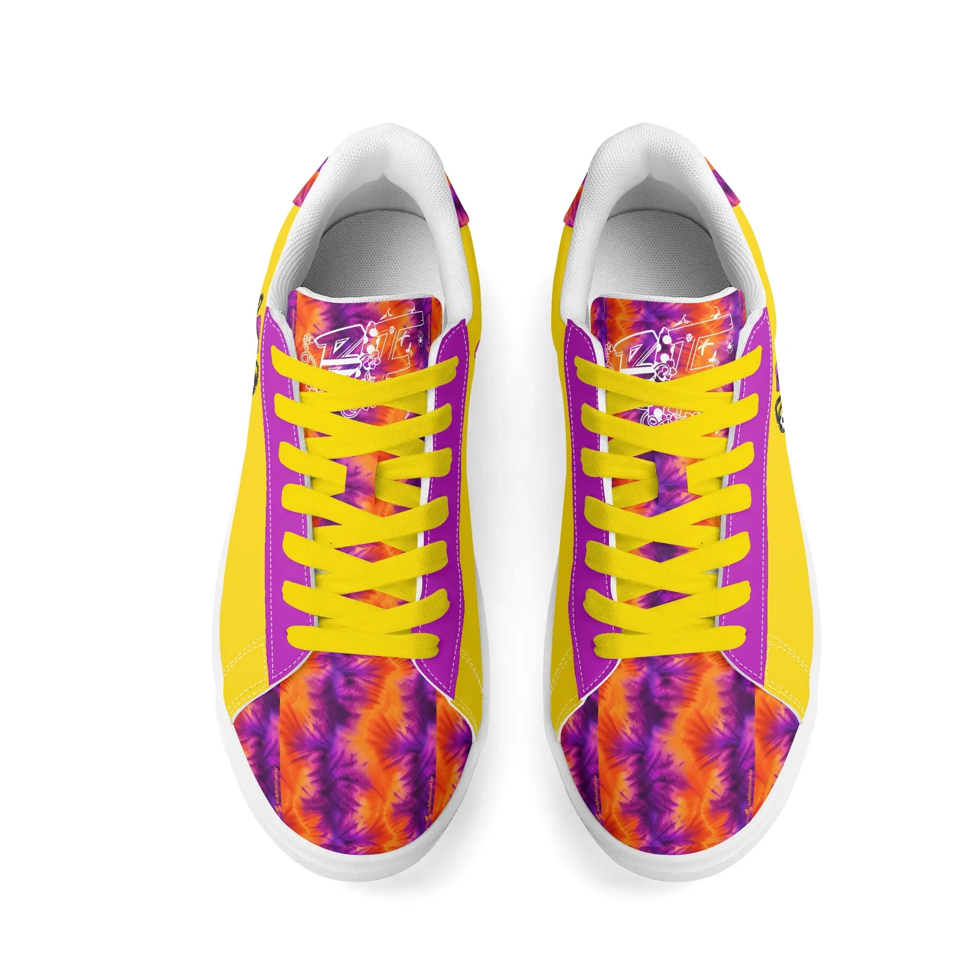 Manne The Spyder Adult Lightweight Brand Low Top Leather Skateboard Shoes WIth Personalized Logo /Name