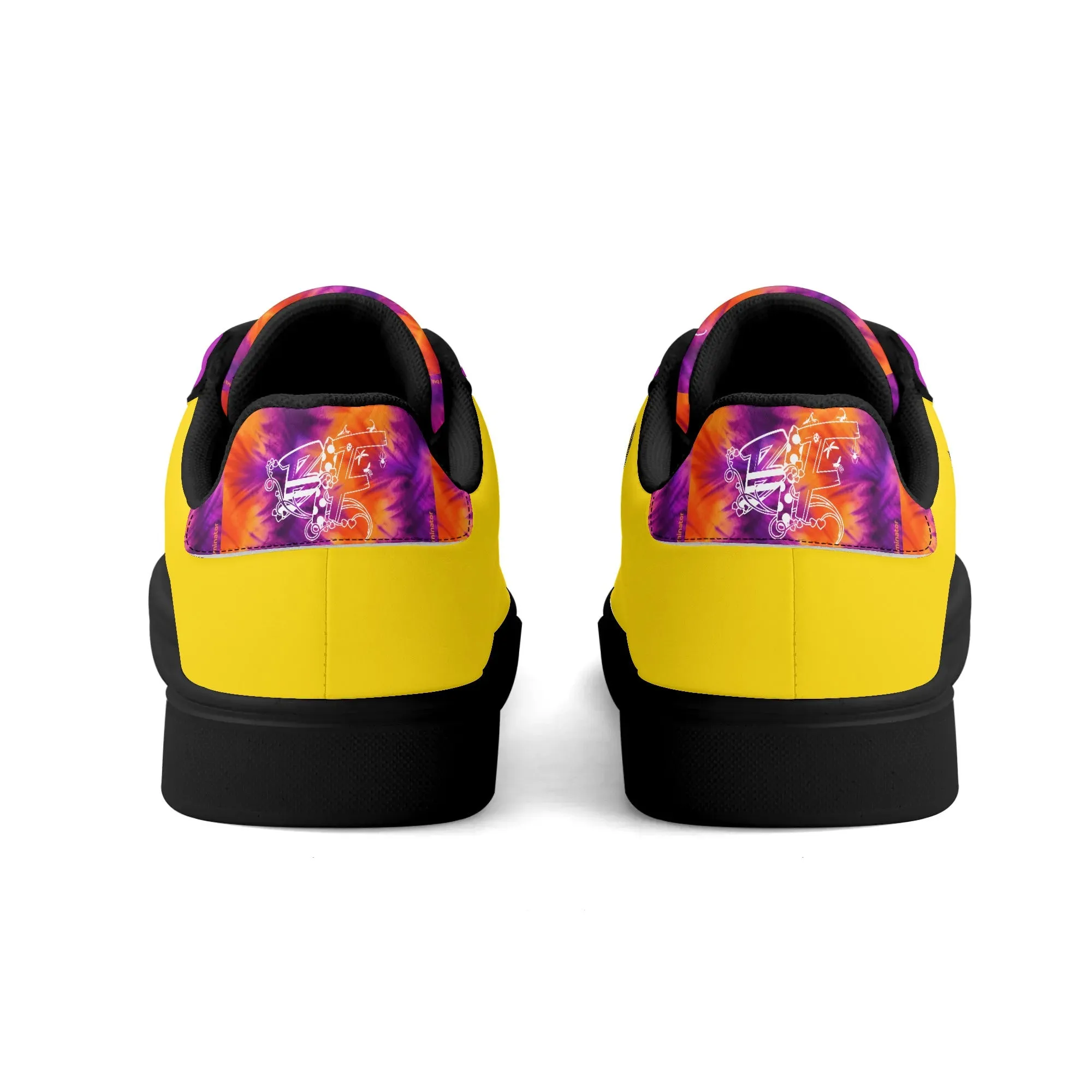 Manne The Spyder Adult Lightweight Brand Low Top Leather Skateboard Shoes WIth Personalized Logo /Name