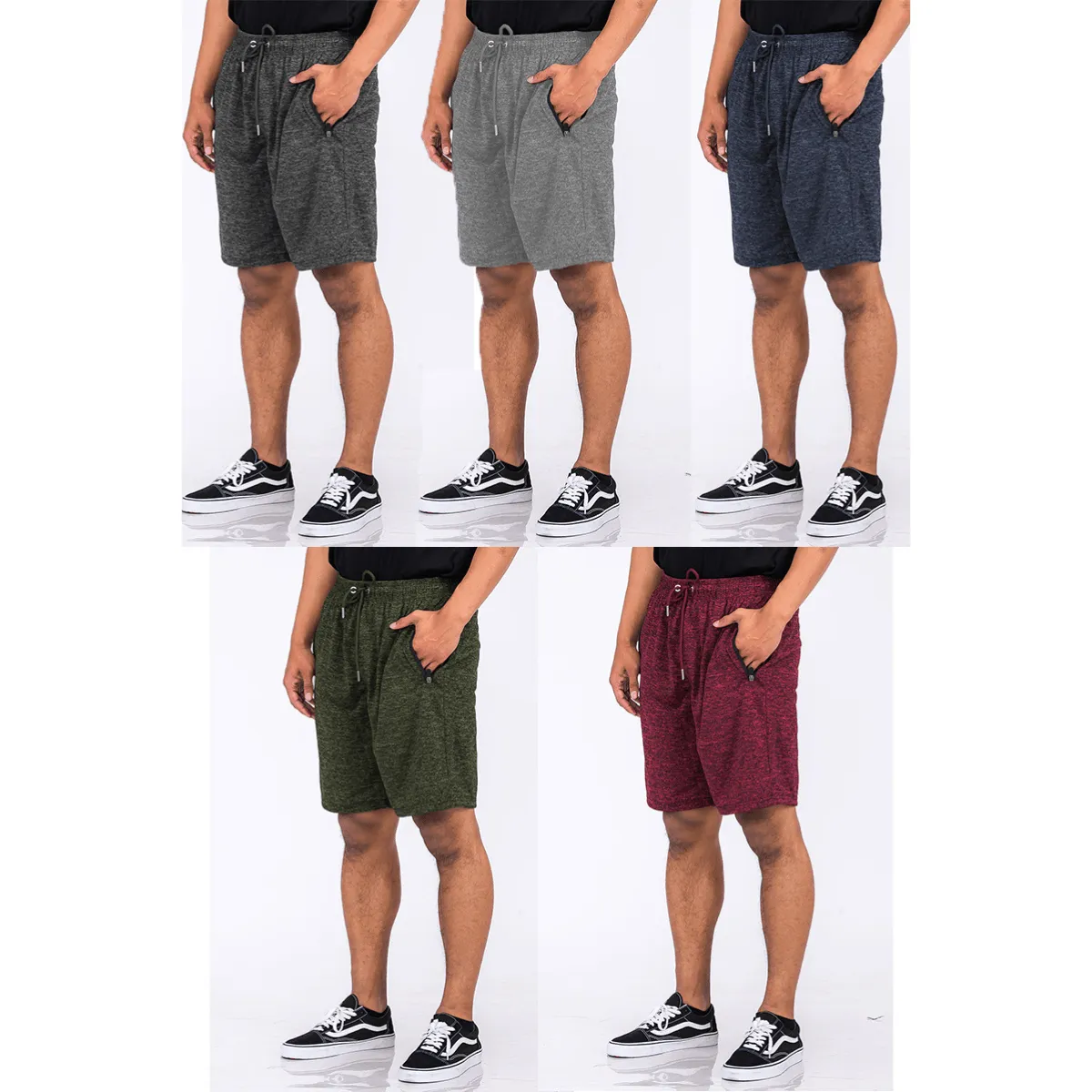 Marbled Active Shorts