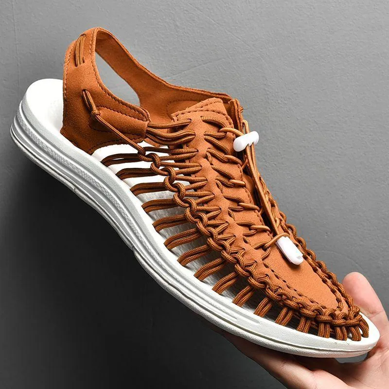 Men's Beach Outdoor Daily Knit Breathable Sandals