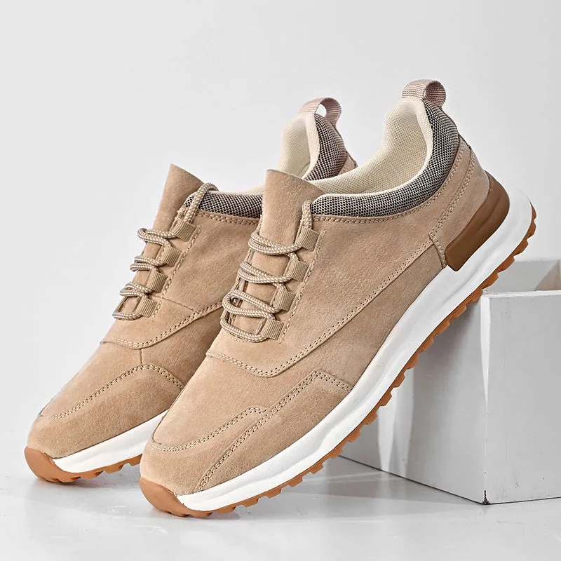 Men's Leather High-End Trendy Casual Shoes