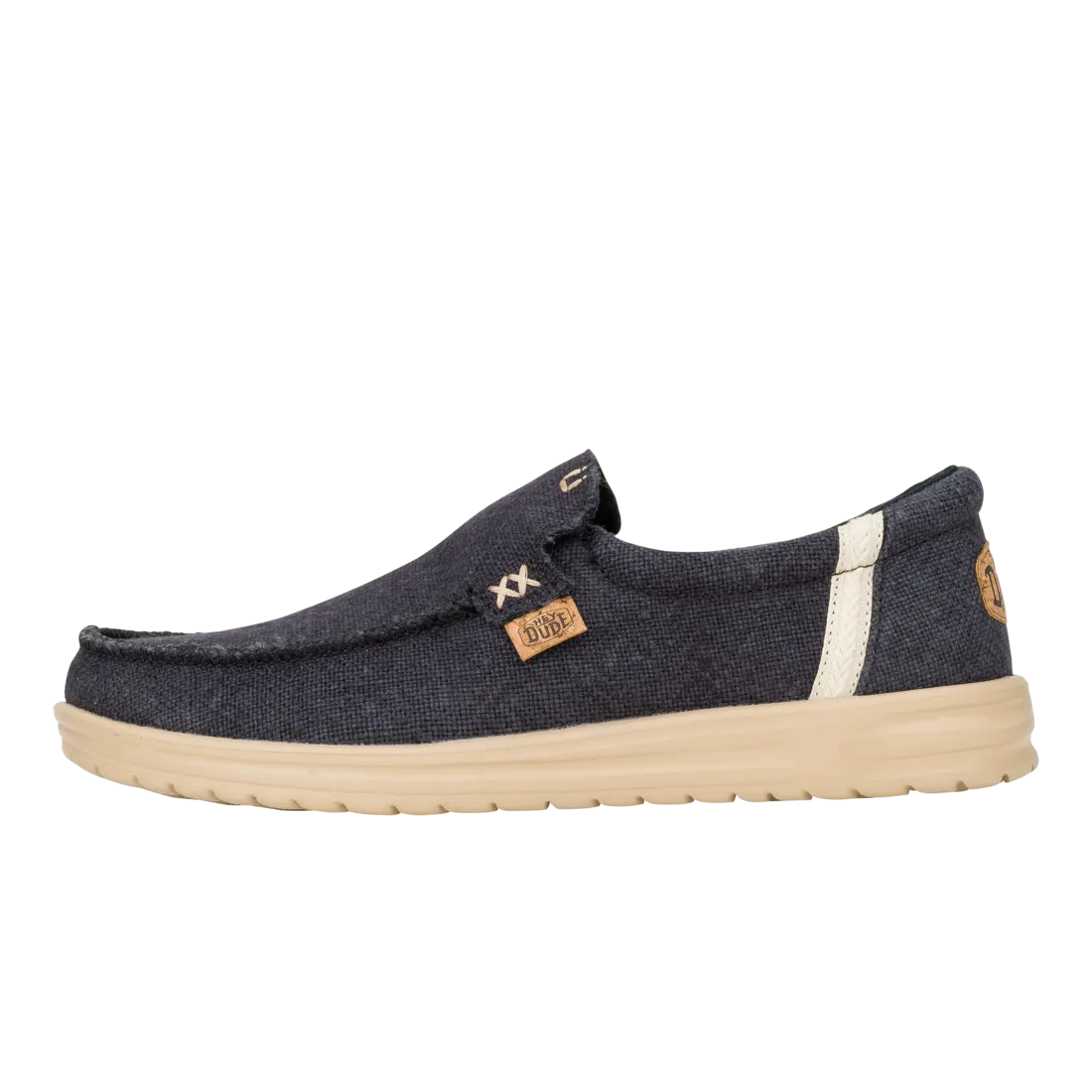 Mens Mikka Jute Black/Irish Cream