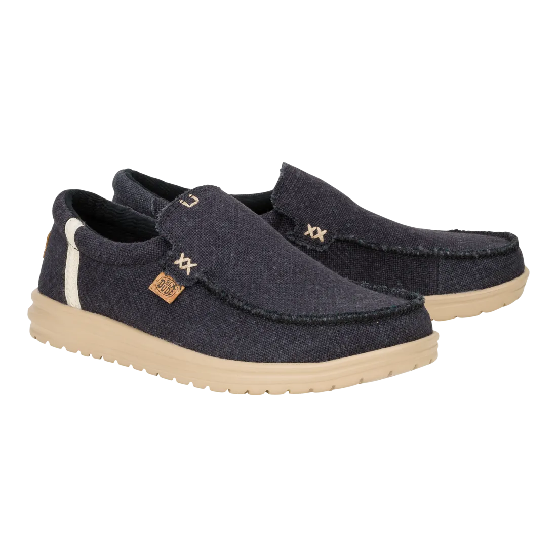 Mens Mikka Jute Black/Irish Cream