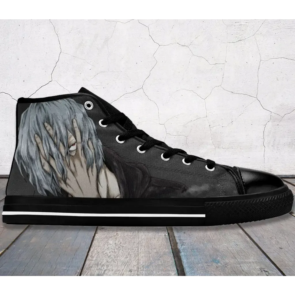 My hero academia Tomura Shigaraki Shoes High Top Sneakers for Kids and Adults