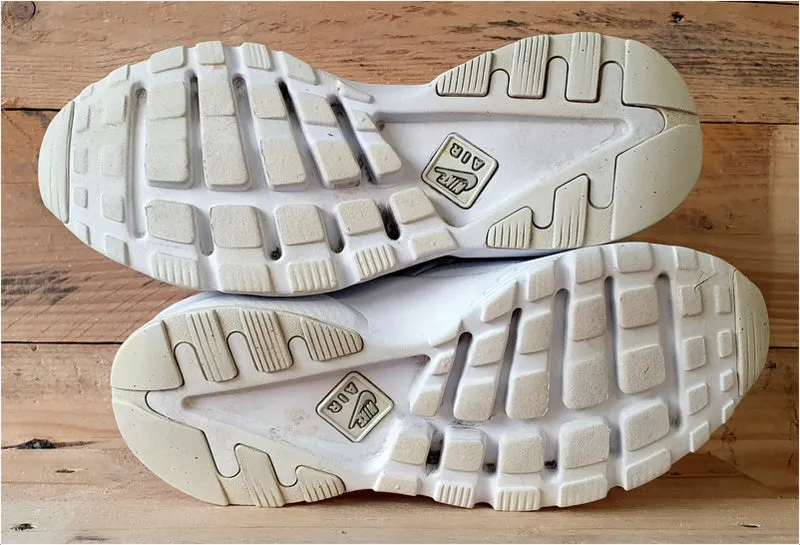 Nike Air Huarache Run Ultra Trainers Triple White 847569-100 UK5/US5.5Y/EU38