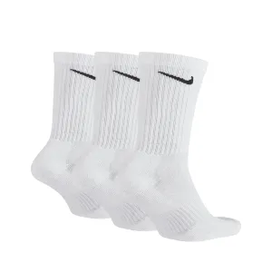 Nike Cushion Socks White Pack of 3
