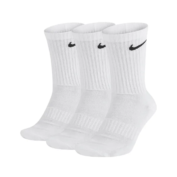 Nike Cushion Socks White Pack of 3