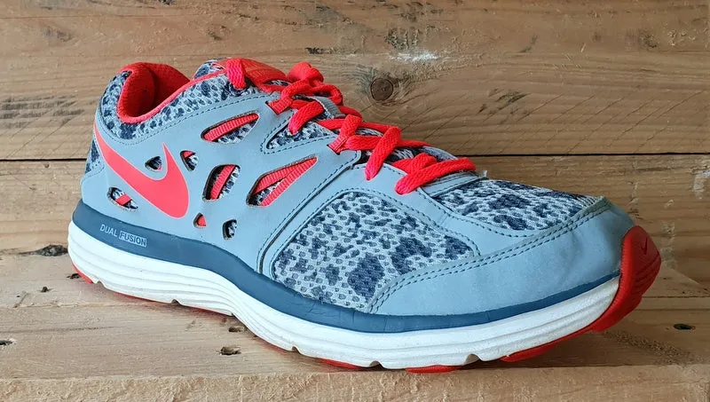 Nike Dual Fusion Lite Low Mesh Trainers 599560-402 Coral/Grey UK8/US10.5/EU42.5