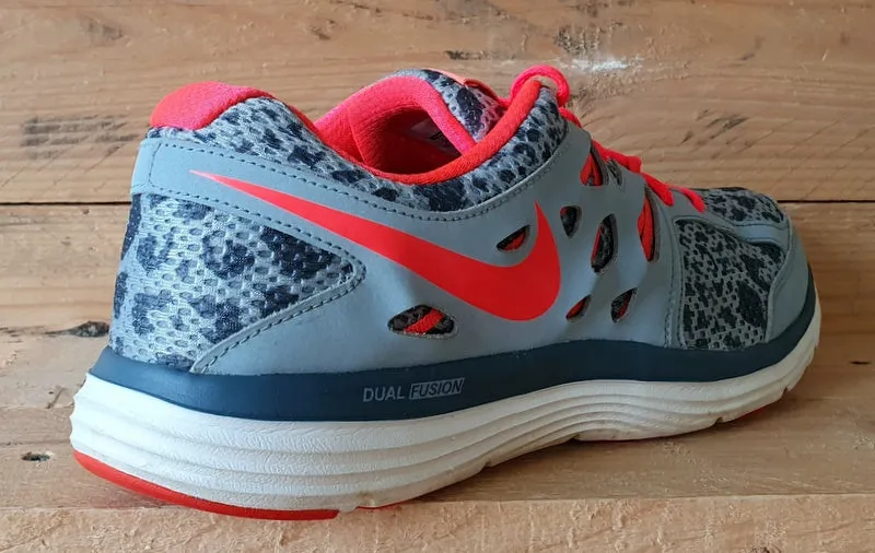 Nike Dual Fusion Lite Low Mesh Trainers 599560-402 Coral/Grey UK8/US10.5/EU42.5