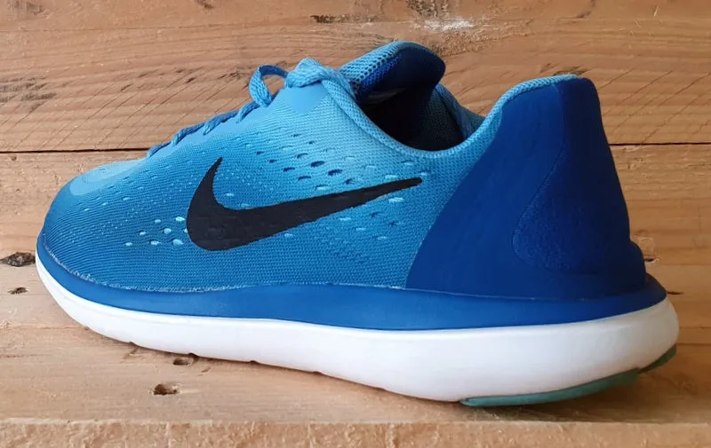 Nike Flex 2017 Low Textile Trainers UK5.5/US6Y/EU38.5 904252-400 Blue/White