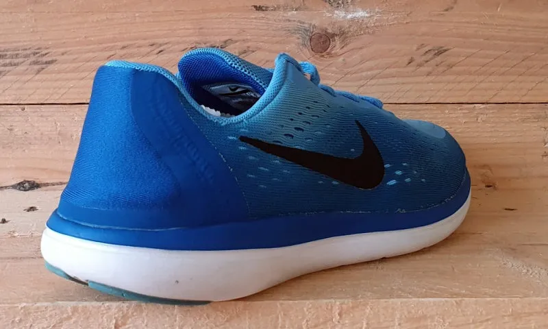 Nike Flex 2017 Low Textile Trainers UK5.5/US6Y/EU38.5 904252-400 Blue/White